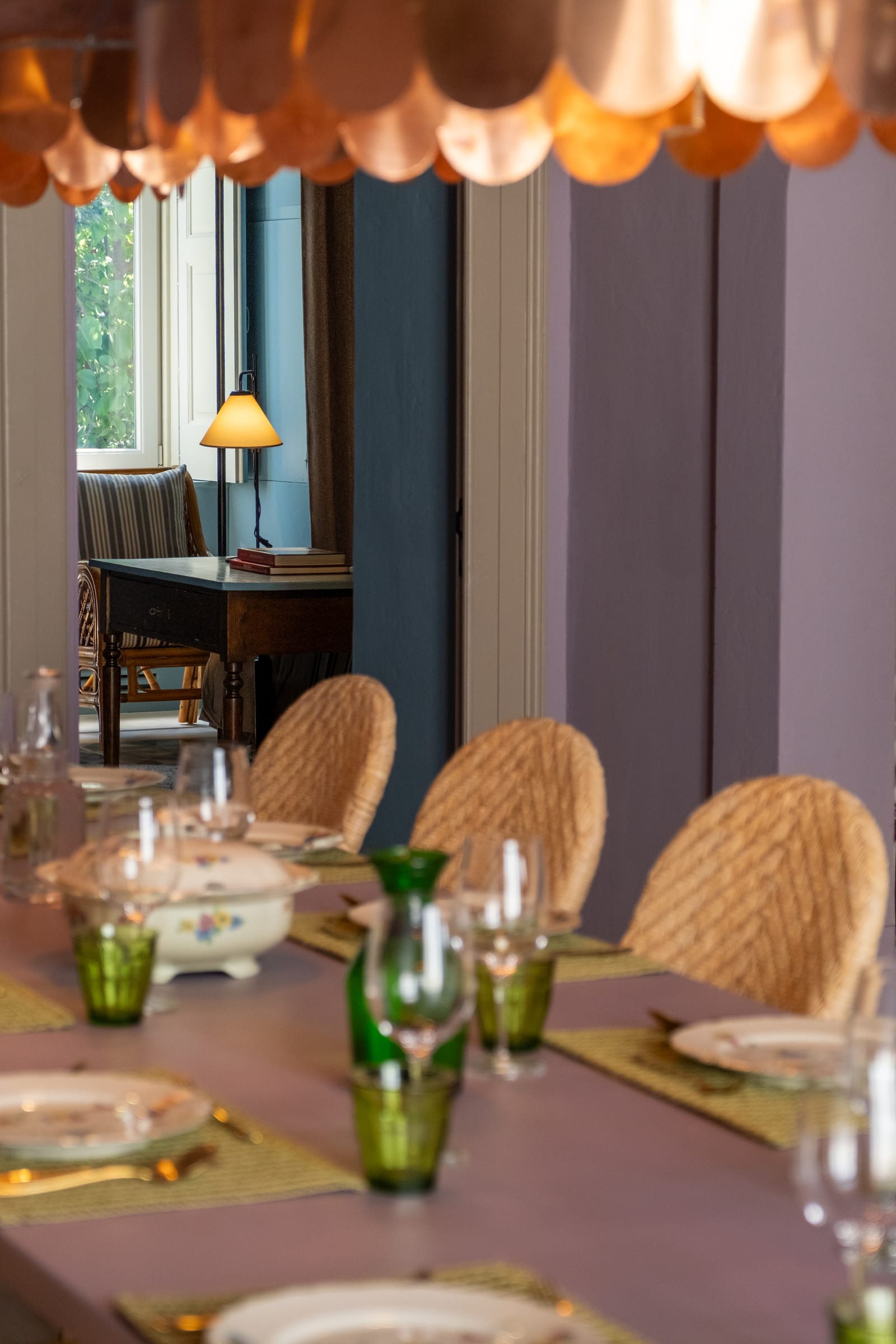 Dining room of the palazzo