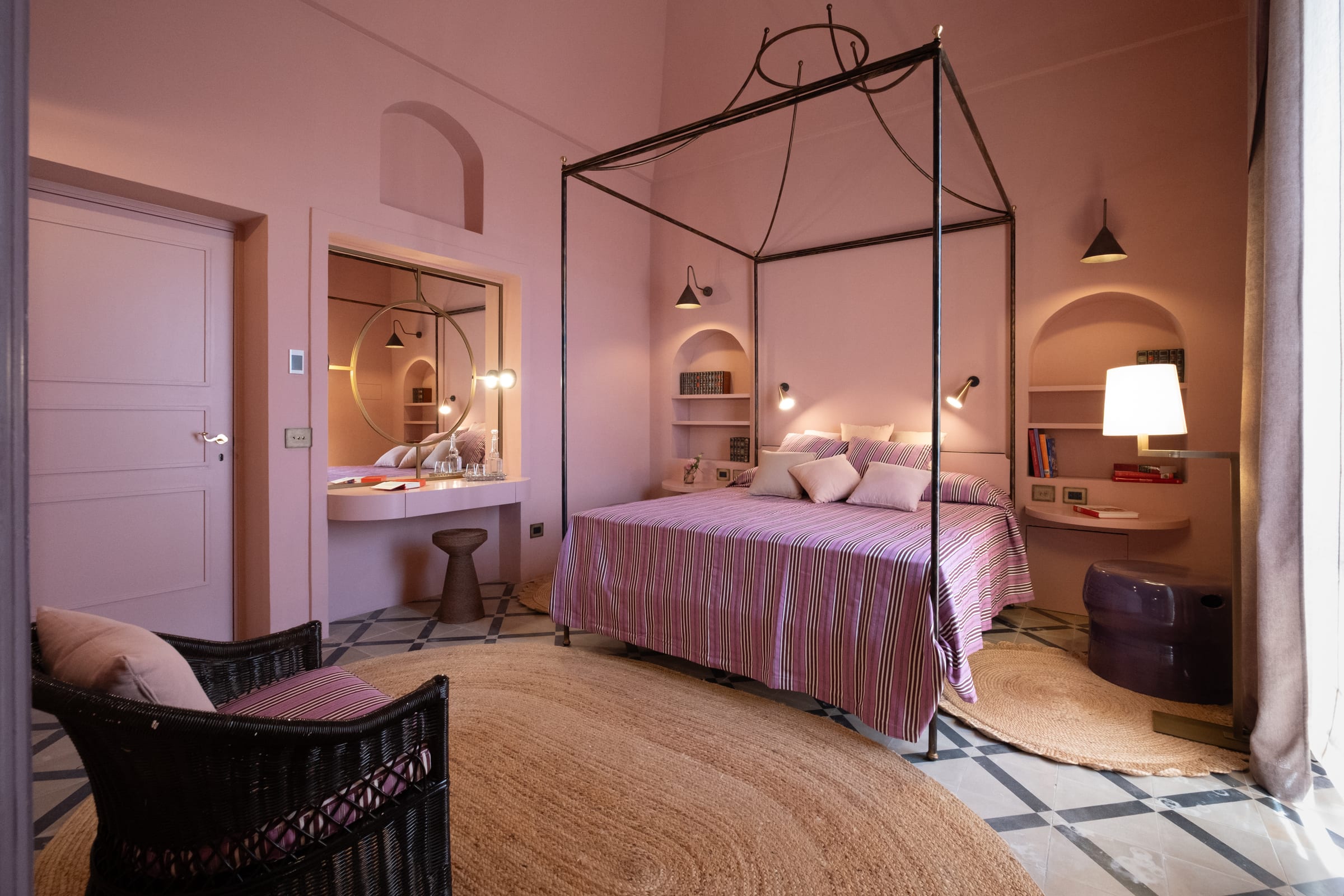 Essentia Creatix suite with morning light over Martina Franca