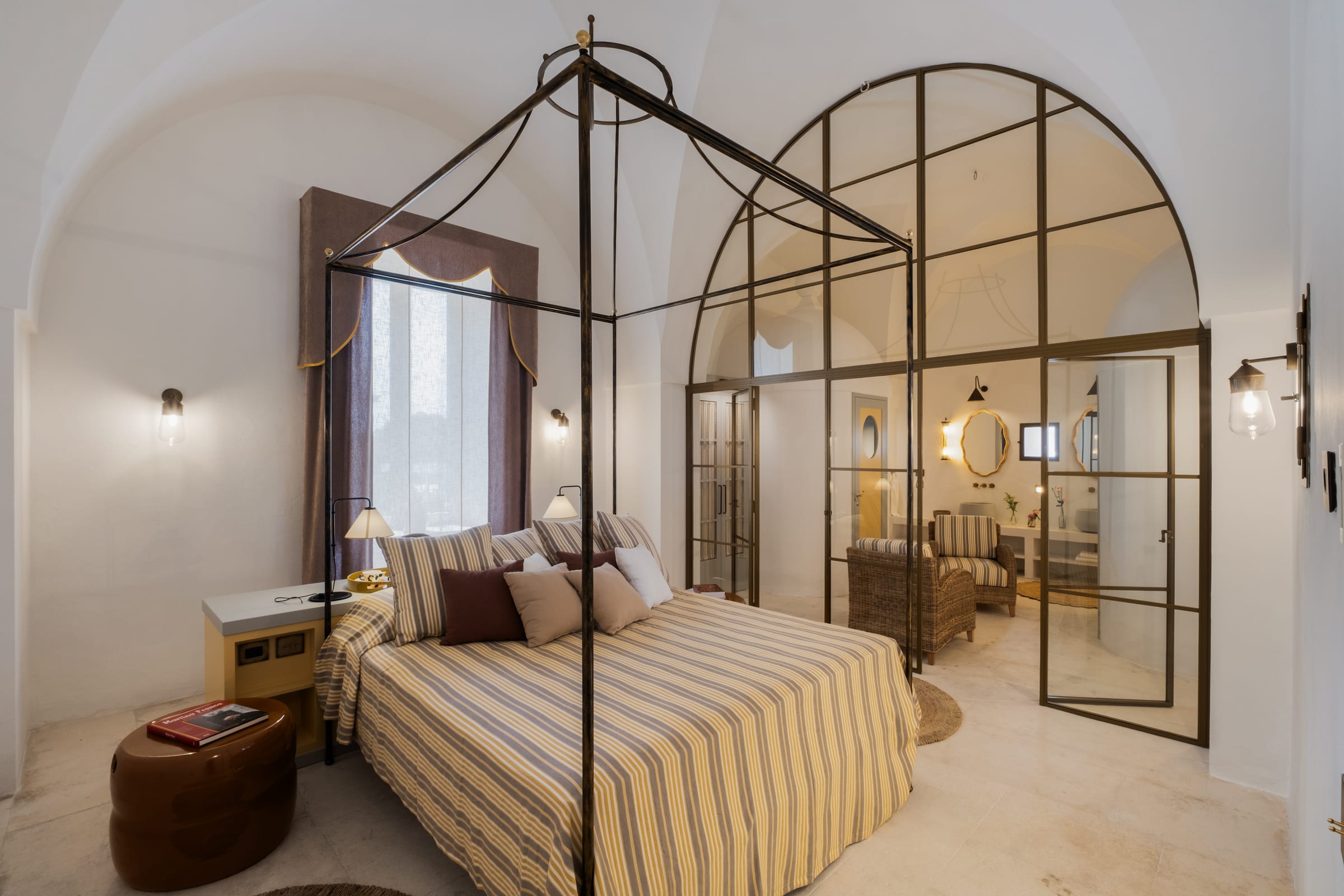 Horrea Caeli suite in warm south-facing light